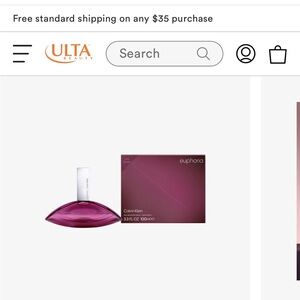 Calvin Klein Euphoria Eau de Parfum - New and unopened.